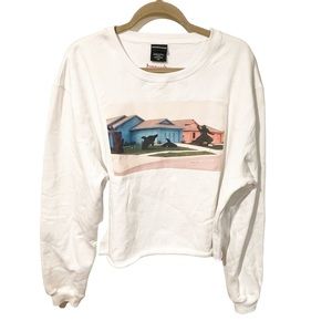 Dumbgood Edward Scissorhands Size XXL White Pullover Crewneck Sweatshirt‎
